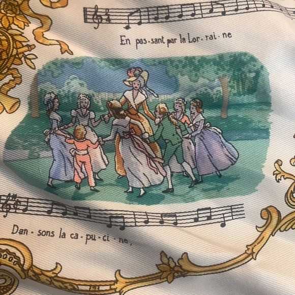 Hermes pocket scarf/ neck scarf small - Picture 7 of 7